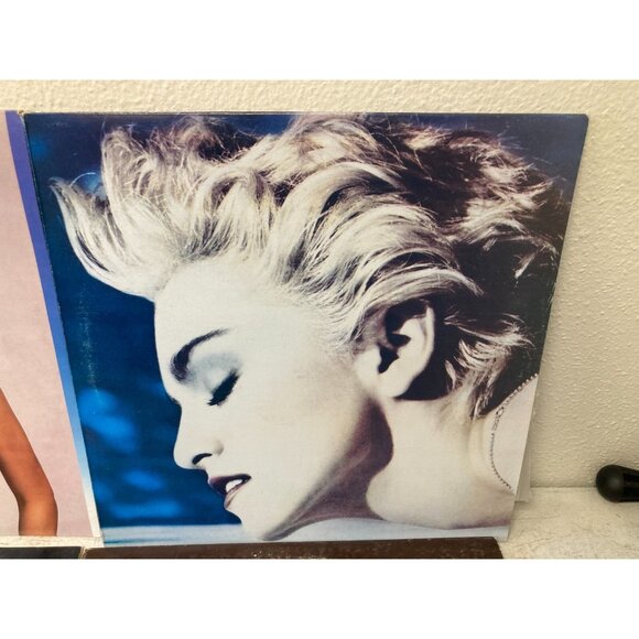 6Pcs Vinyl Records Whitney Houston, Bad by Michael Jackson, Madonna, Stevie Wand - Picture 5 of 14